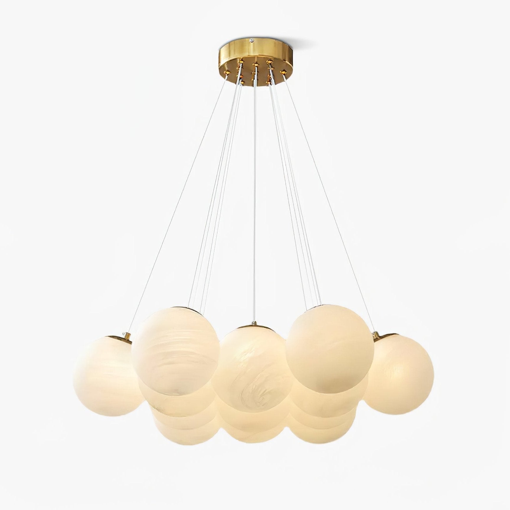 Glass Cluster Chandelier - Lamp Outdoor