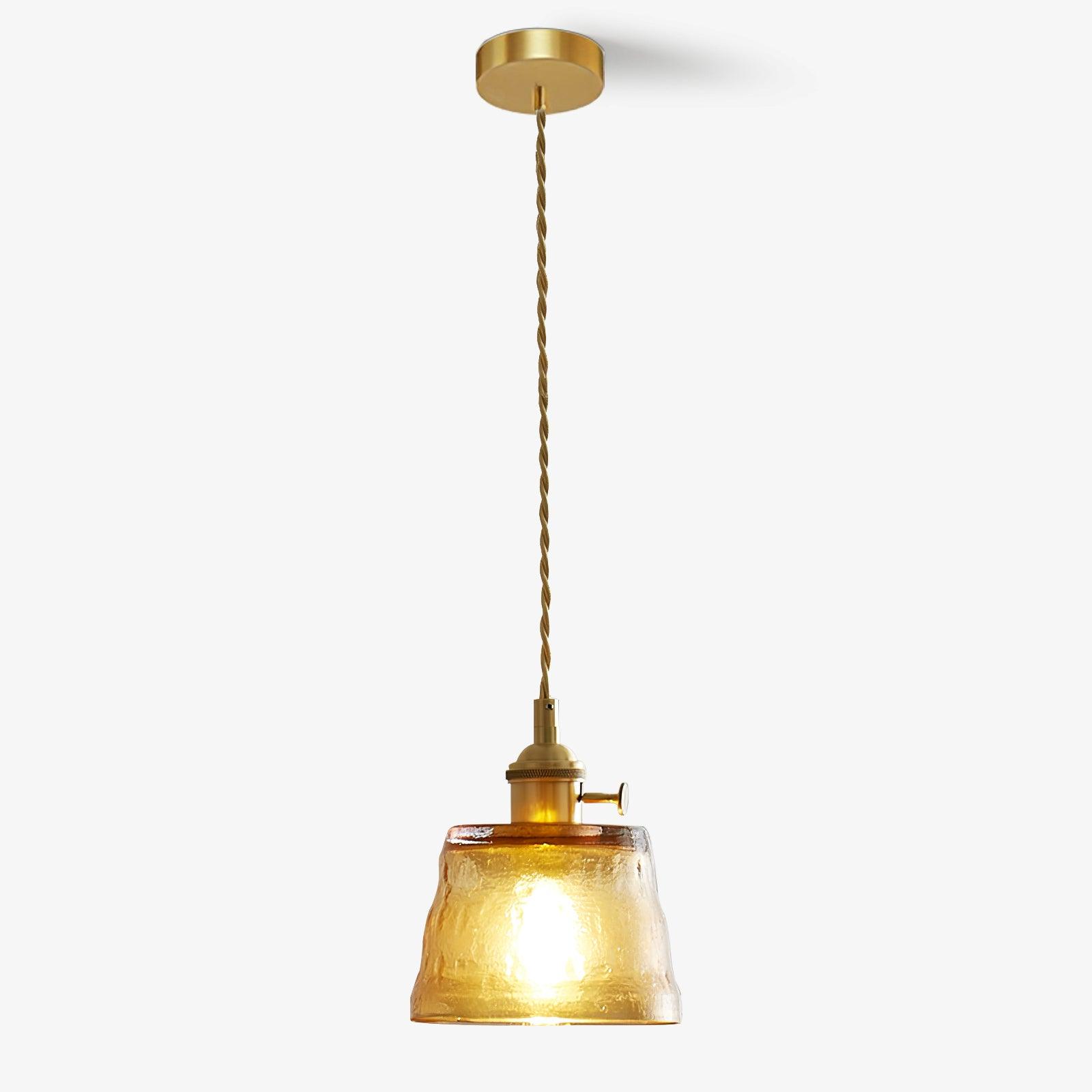 Glass Cup Pendant Lamp - Lamp Outdoor