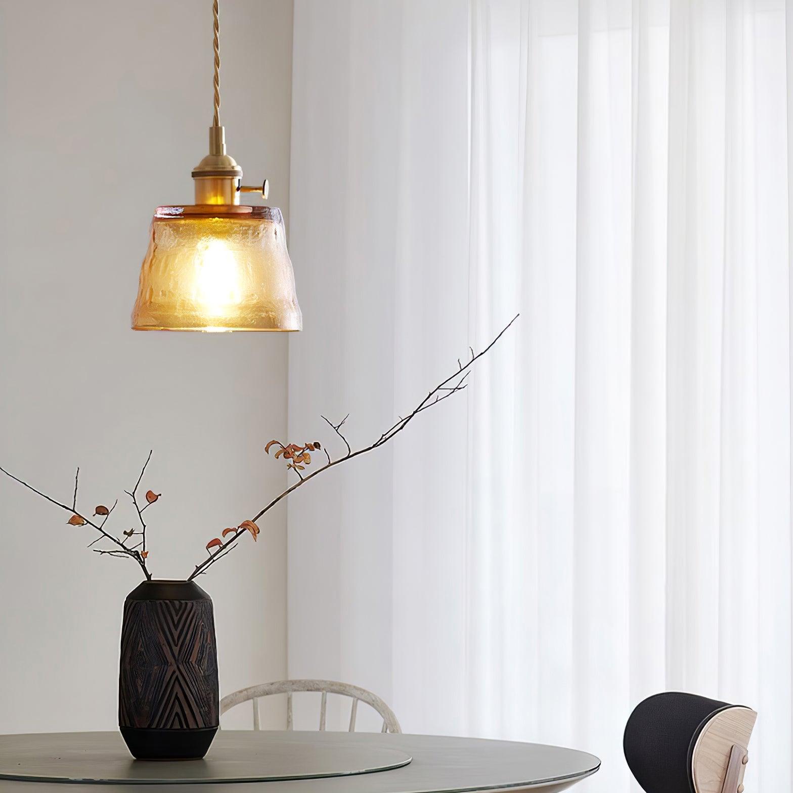 Glass Cup Pendant Lamp - Lamp Outdoor