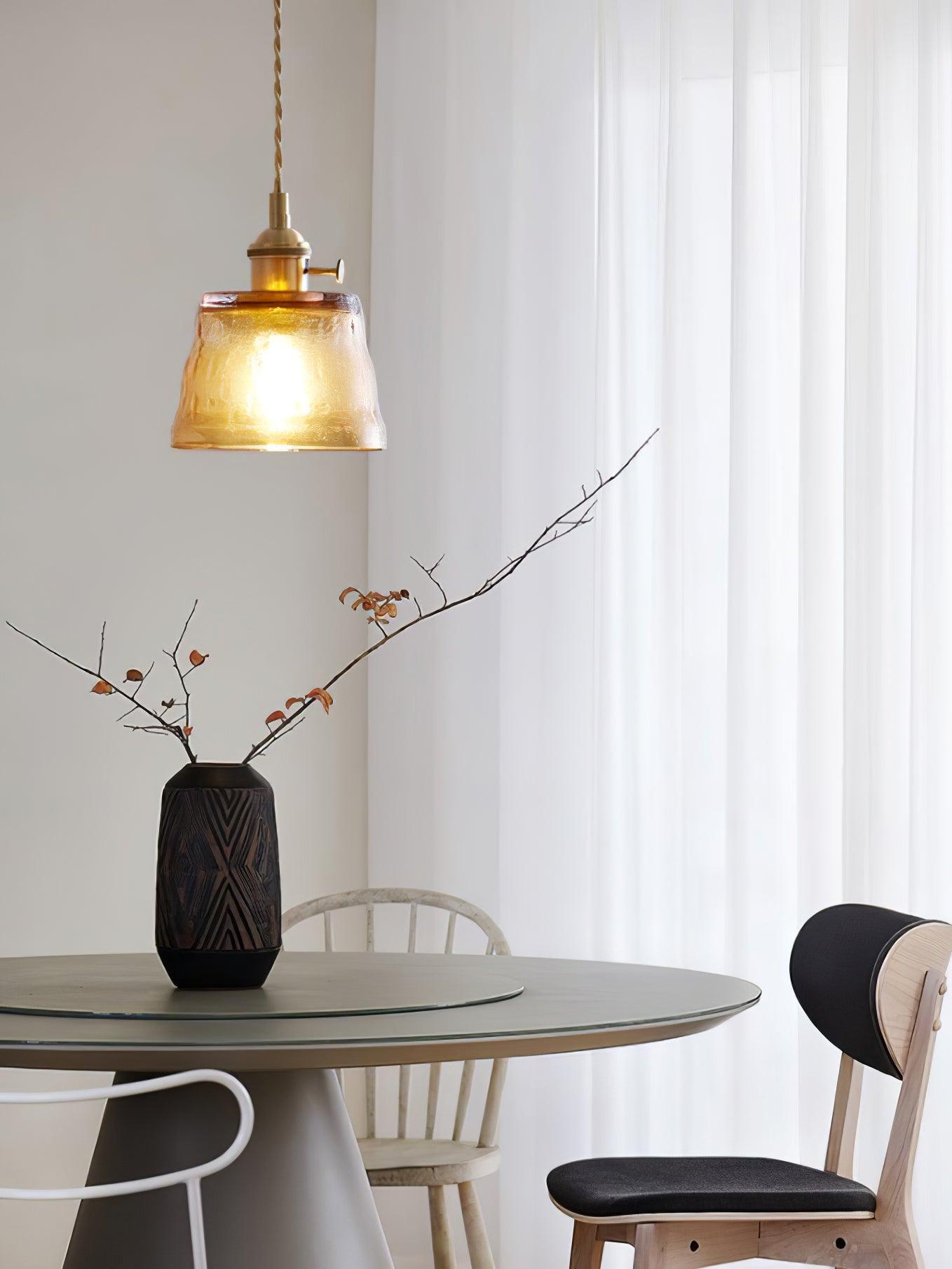 Glass Cup Pendant Lamp - Lamp Outdoor