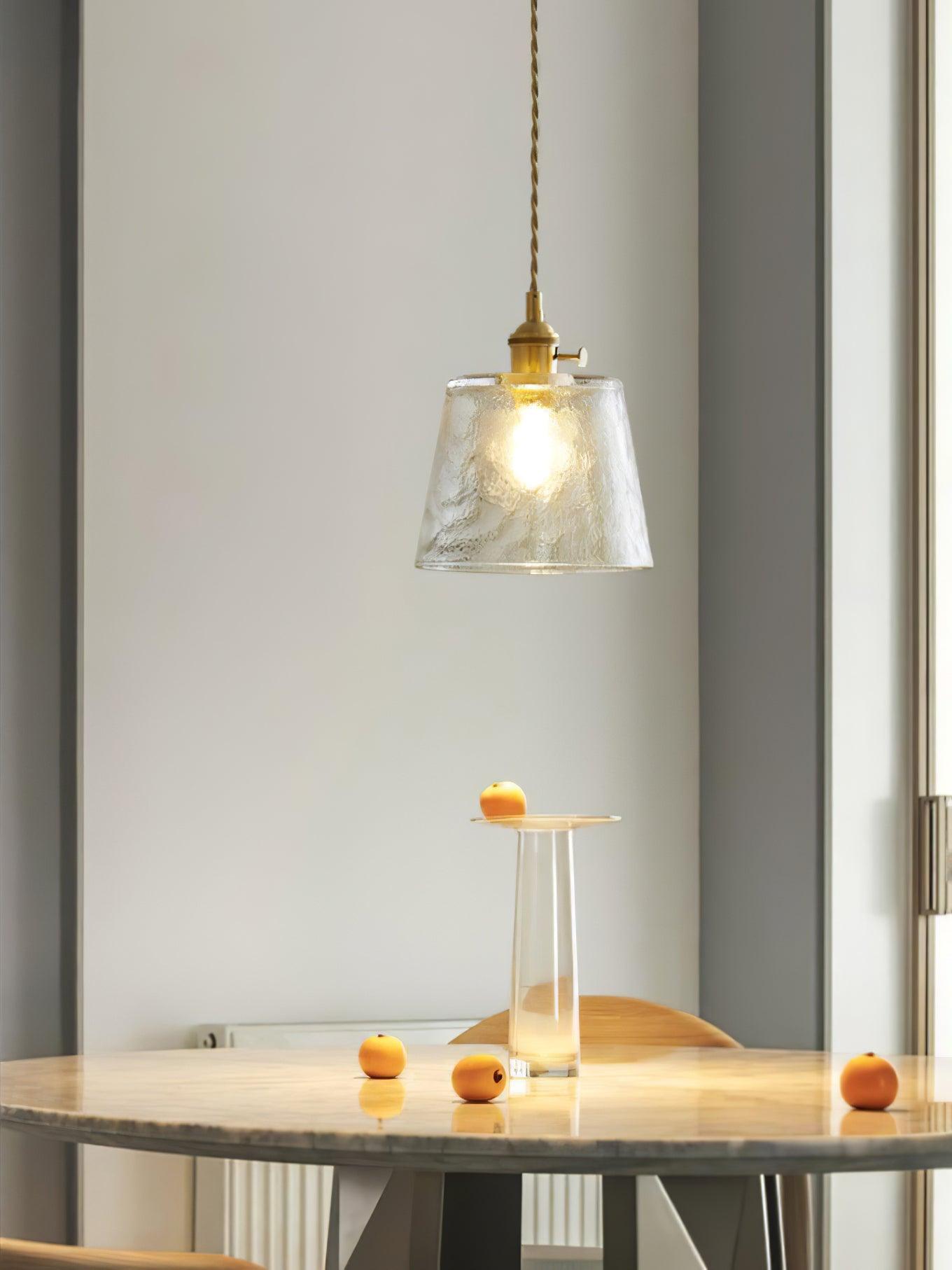 Glass Cup Pendant Lamp - Lamp Outdoor