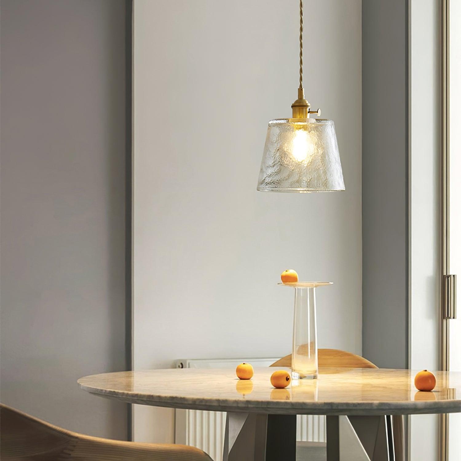 Glass Cup Pendant Lamp - Lamp Outdoor
