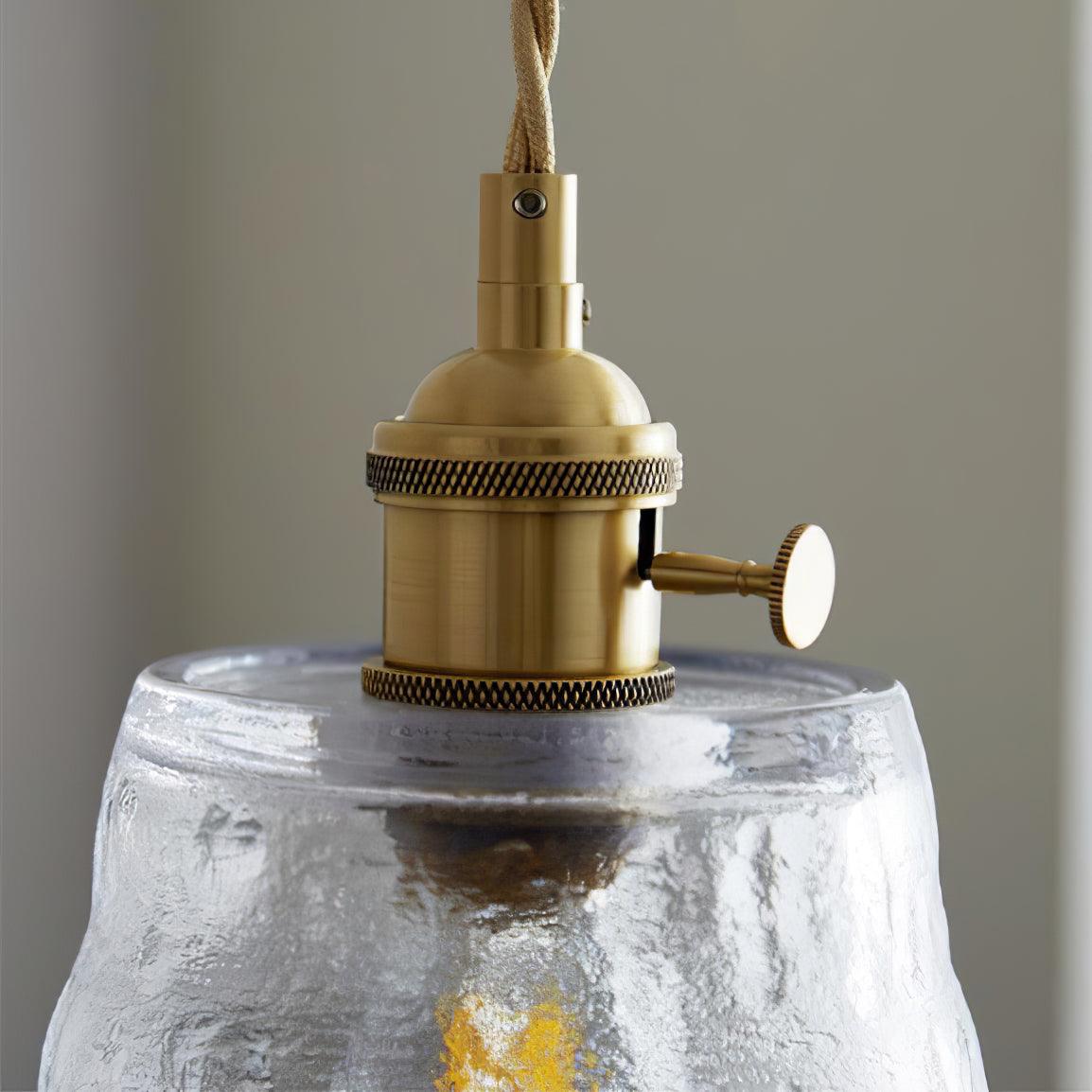 Glass Cup Pendant Lamp - Lamp Outdoor