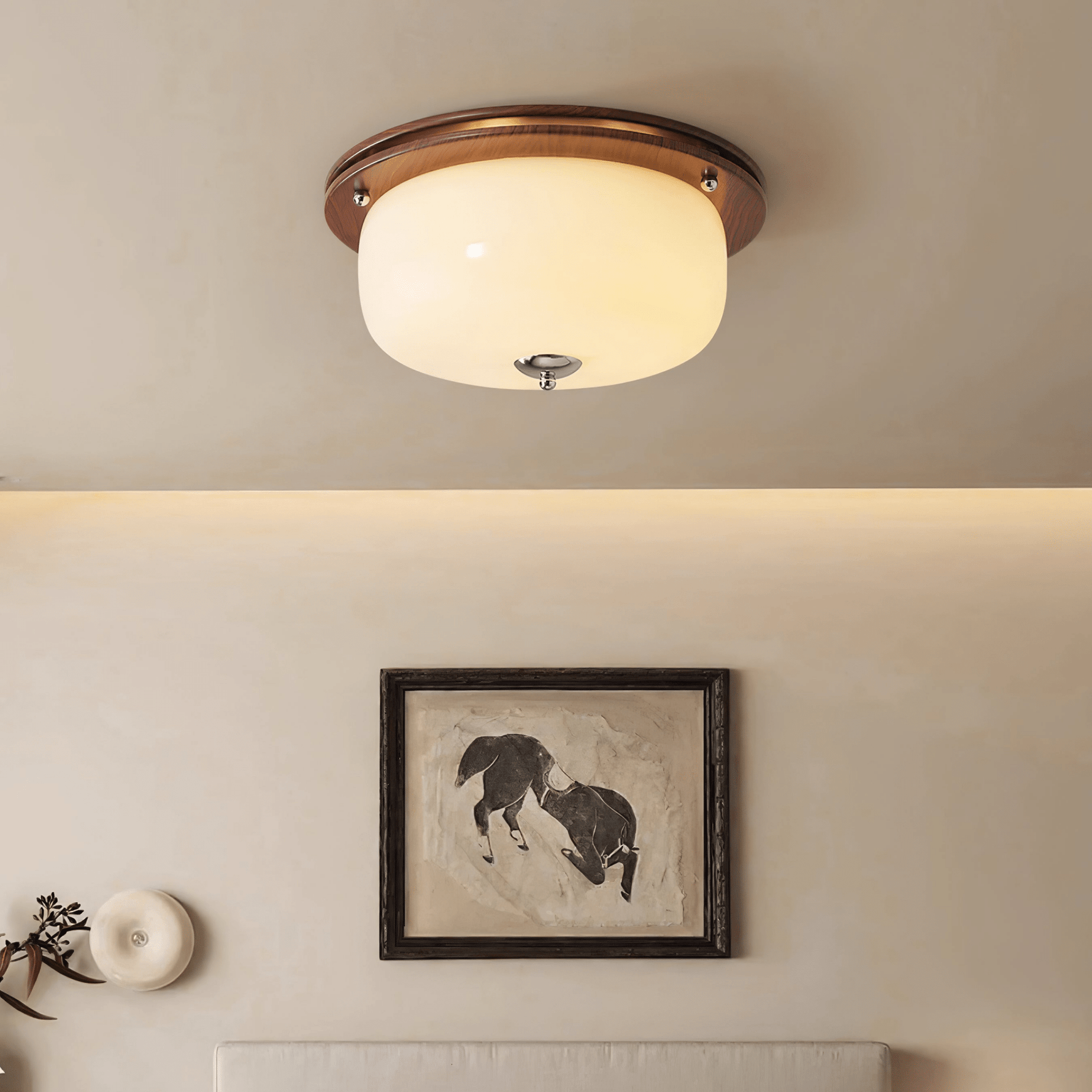 Glass Dome Ceiling Light - Lamp Outdoor