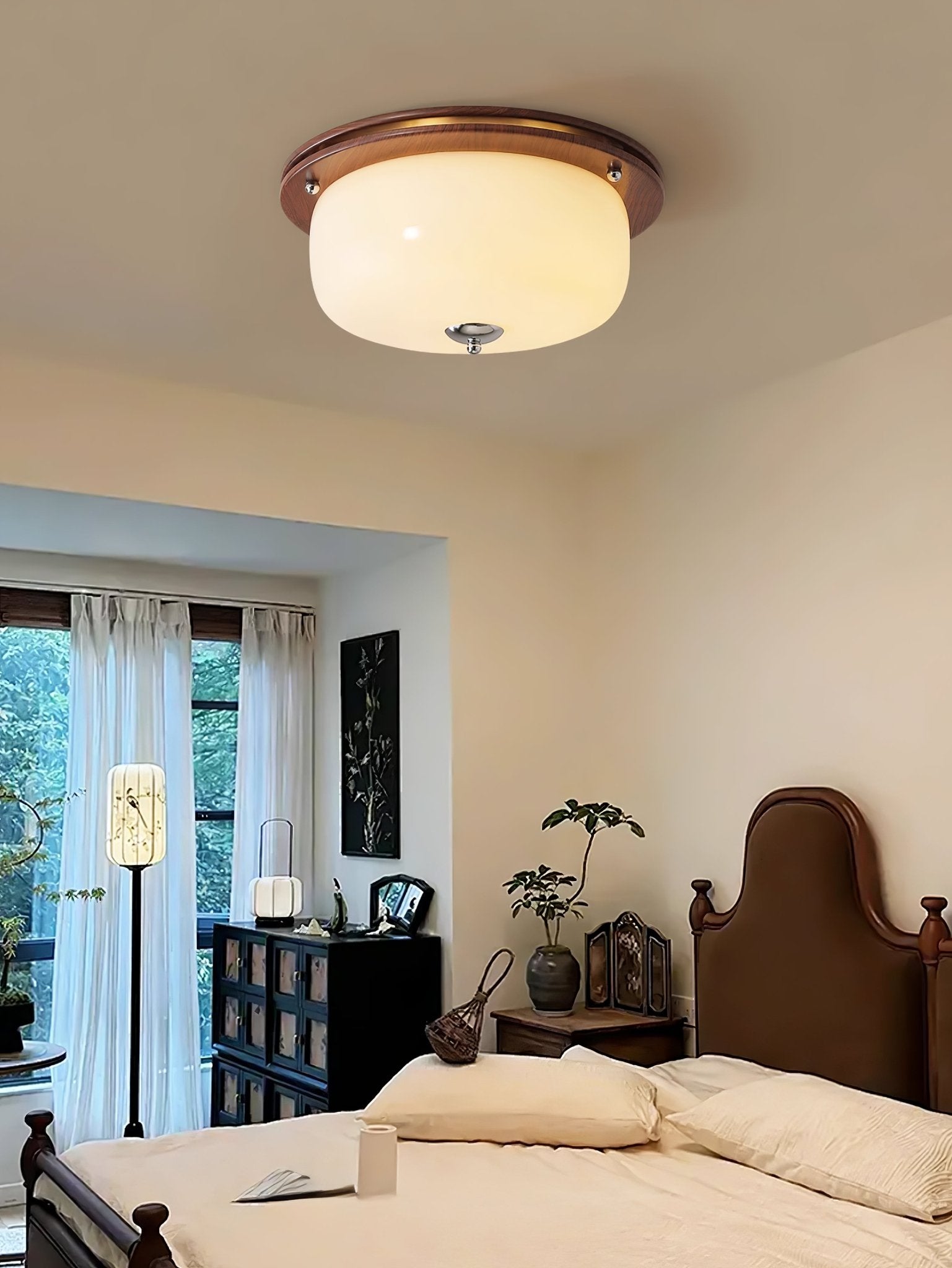 Glass Dome Ceiling Light - Lamp Outdoor