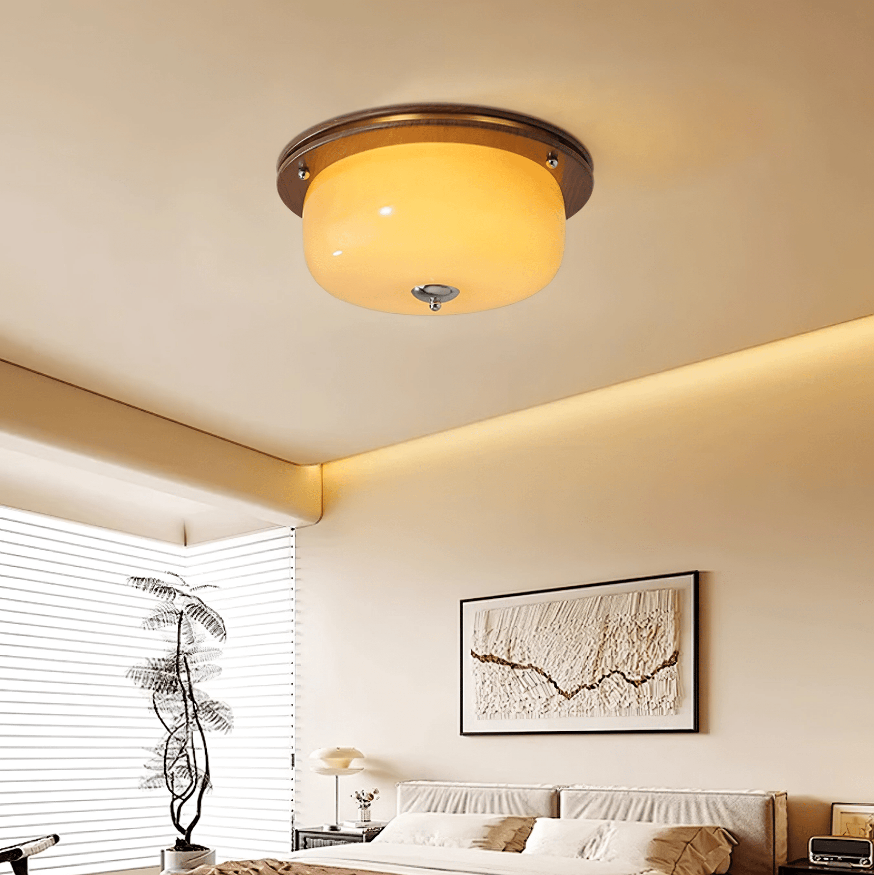 Glass Dome Ceiling Light - Lamp Outdoor