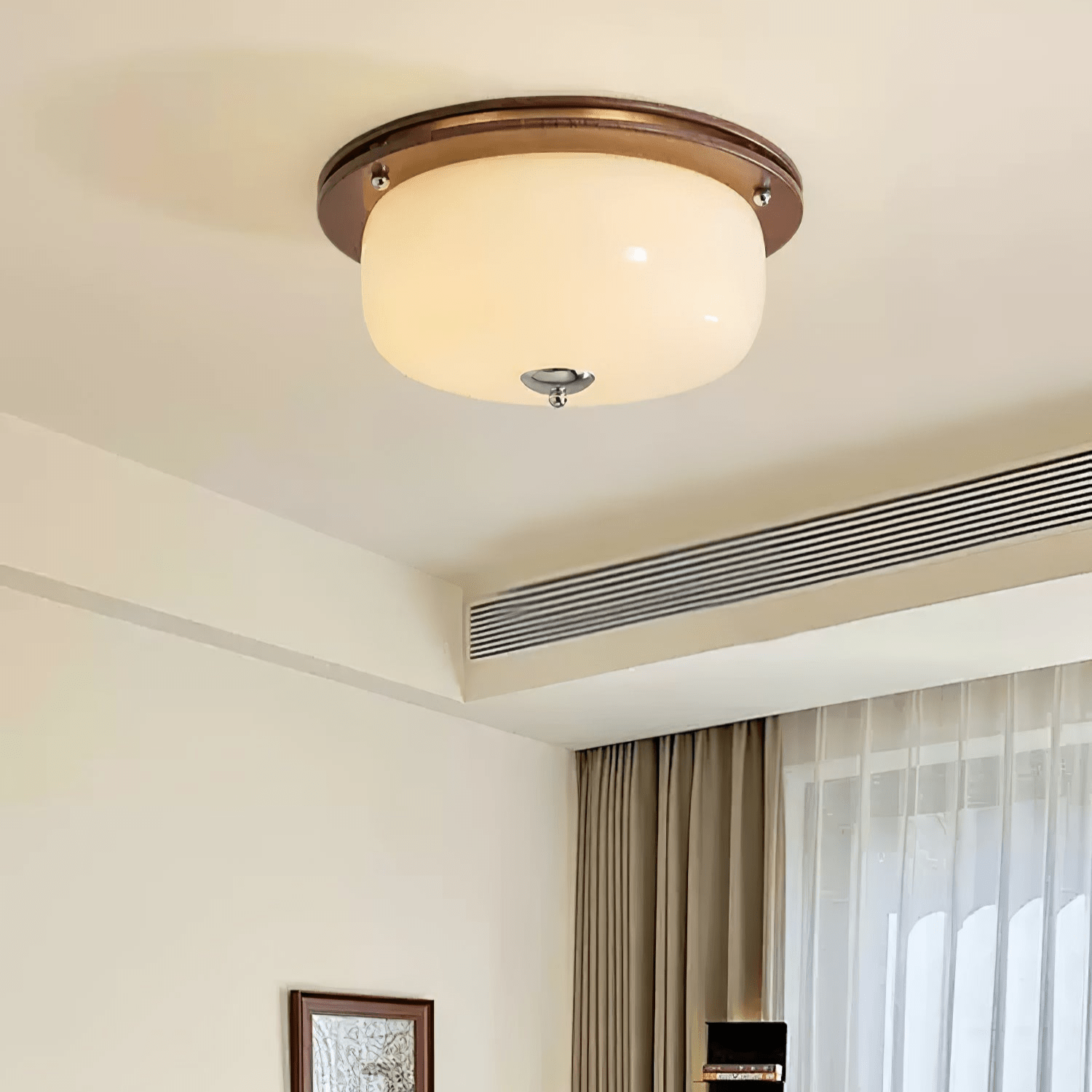 Glass Dome Ceiling Light - Lamp Outdoor