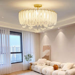 Glass Feather Ceiling Light - Lamp Outdoor