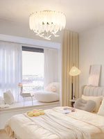 Glass Feather Ceiling Light - Lamp Outdoor