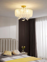 Glass Feather Ceiling Light - Lamp Outdoor