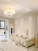 Glass Feather Ceiling Light - Lamp Outdoor