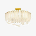 Glass Feather Ceiling Light - Lamp Outdoor
