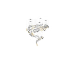 Aetherial Glass Leaf Chandelier - Lamp Outdoor