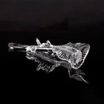 Aetherial Glass Leaf Chandelier - Lamp Outdoor