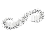 Aetherial Glass Leaf Chandelier - Lamp Outdoor