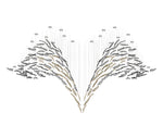 Aetherial Glass Leaf Chandelier - Lamp Outdoor