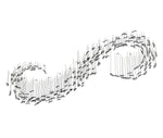 Aetherial Glass Leaf Chandelier - Lamp Outdoor