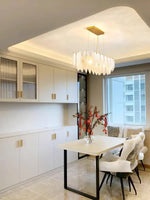 Glass Feather Chandelier - Lamp Outdoor