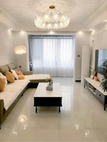 Glass Feather Chandelier - Lamp Outdoor