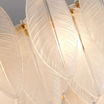 Glass Feather Chandelier - Lamp Outdoor