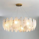 Glass Feather Chandelier - Lamp Outdoor