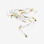 Aetherial Glass Leaf Chandelier - Lamp Outdoor
