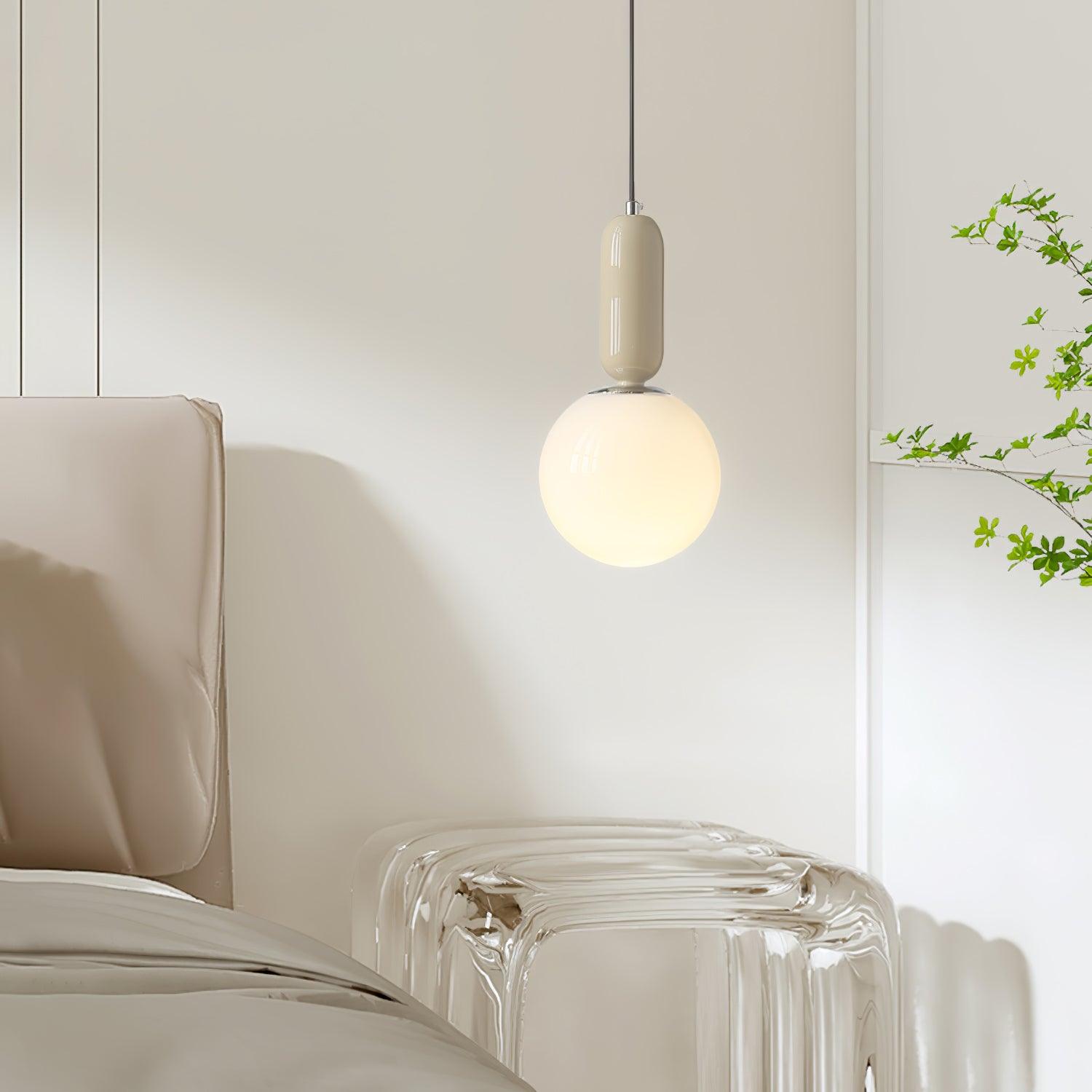 Glass Globe Ball Pendant Light - Lamp Outdoor