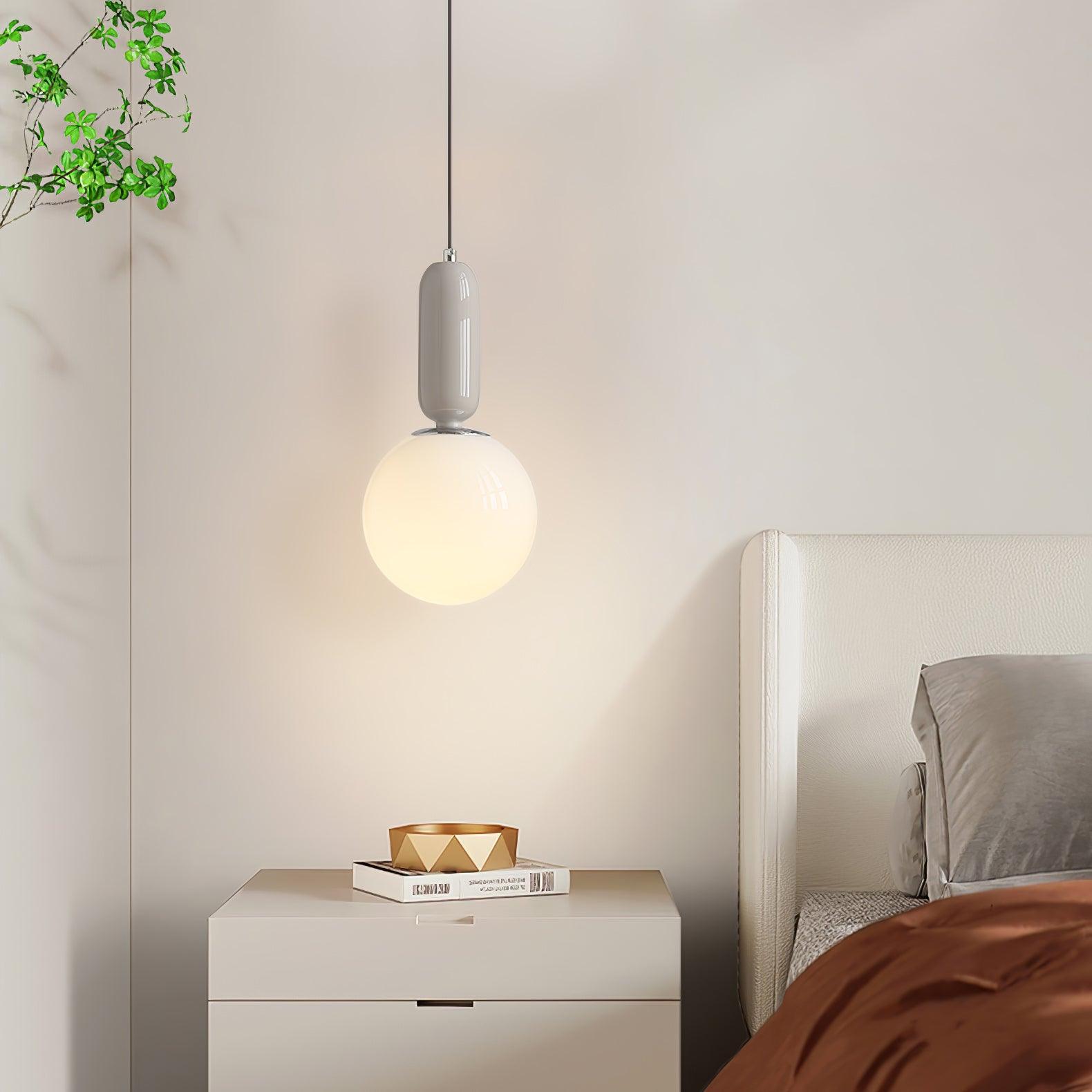Glass Globe Ball Pendant Light - Lamp Outdoor