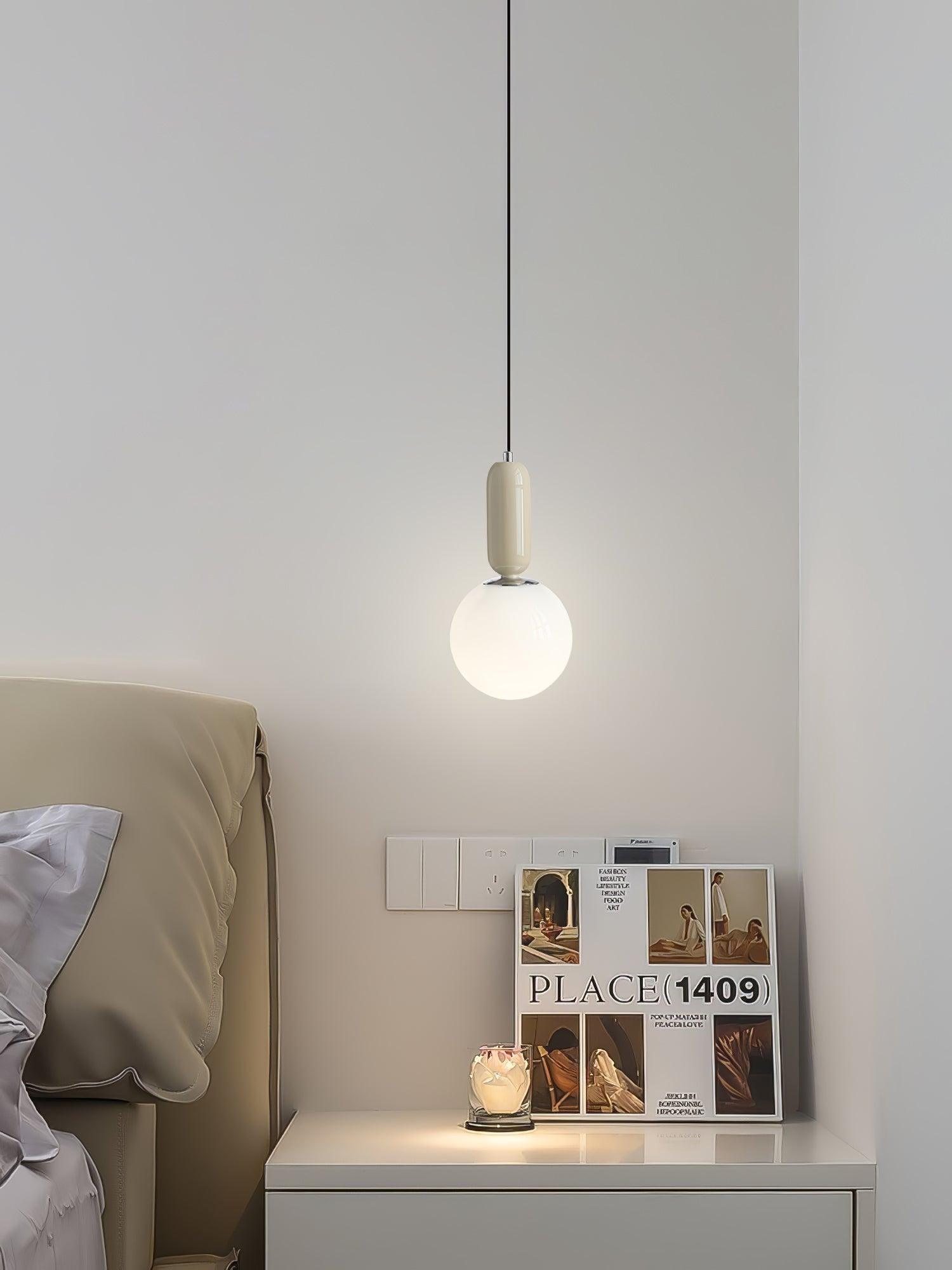 Glass Globe Ball Pendant Light - Lamp Outdoor