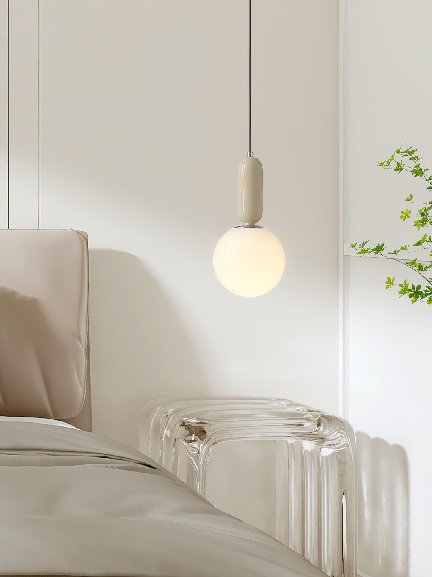 Glass Globe Ball Pendant Light - Lamp Outdoor