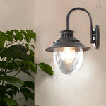 Creative Glass Metal LED Waterproof Modern Outdoor Wall Lamp Wall Sconce Lighting - Lamp Outdoor