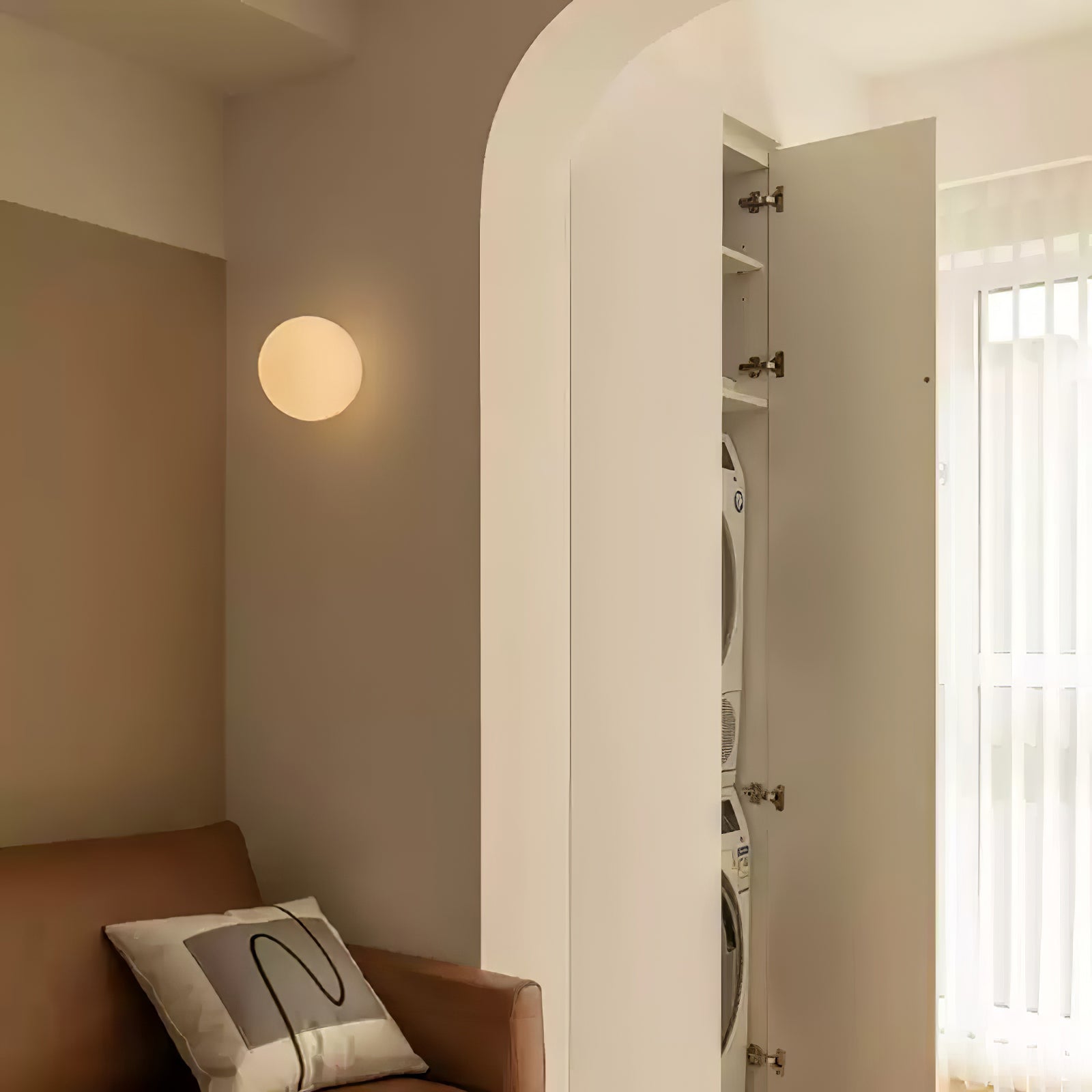 Glass Mini Orb Wall Lamp - Lamp Outdoor