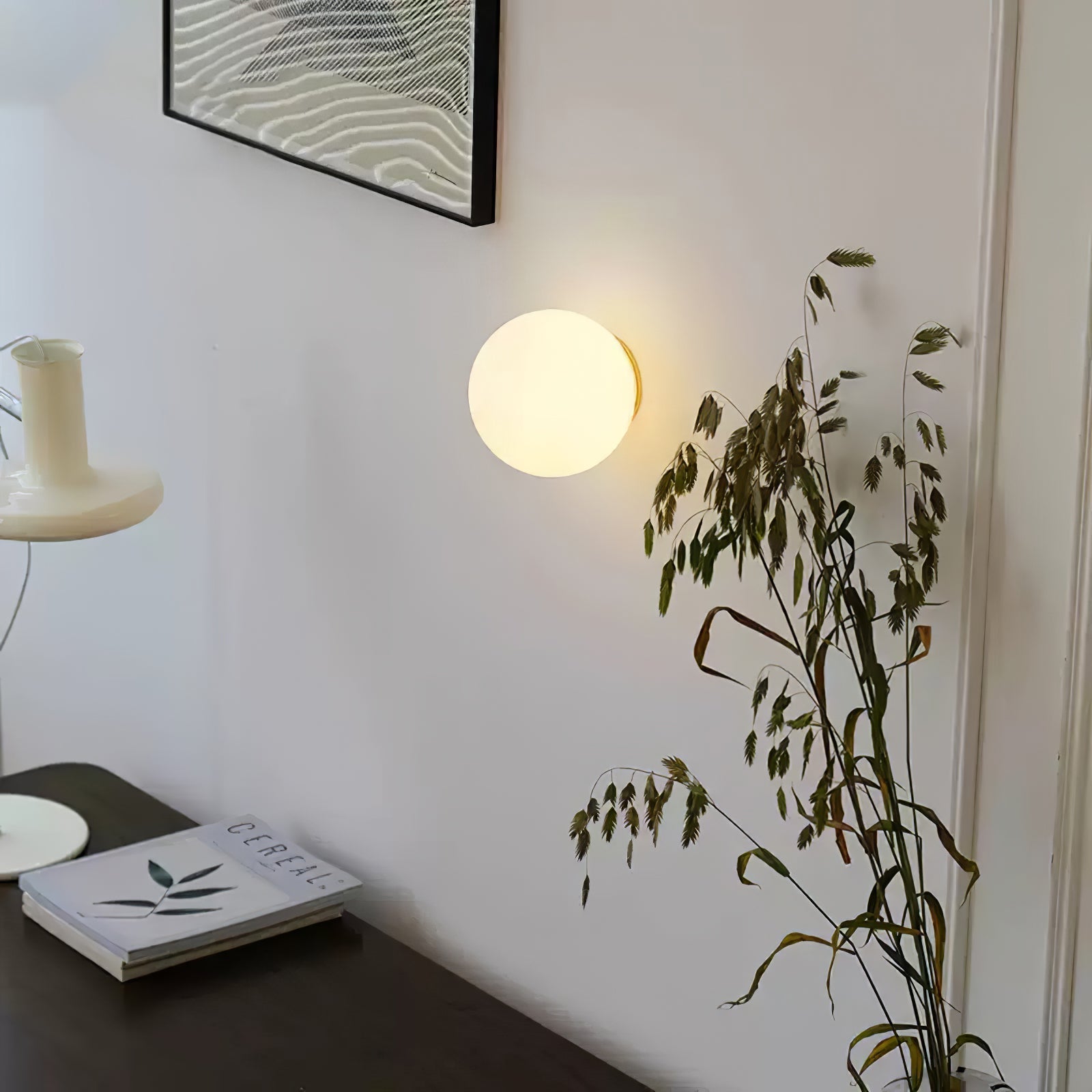 Glass Mini Orb Wall Lamp - Lamp Outdoor