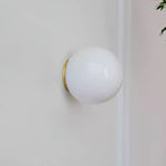 Glass Mini Orb Wall Lamp - Lamp Outdoor
