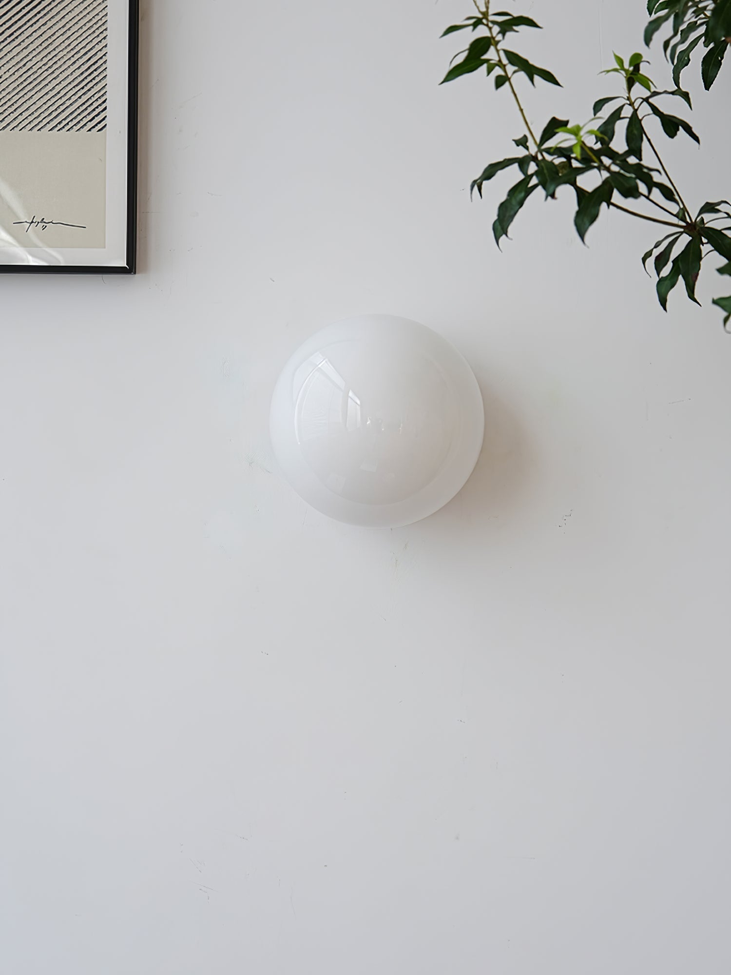 Glass Mini Orb Wall Lamp - Lamp Outdoor