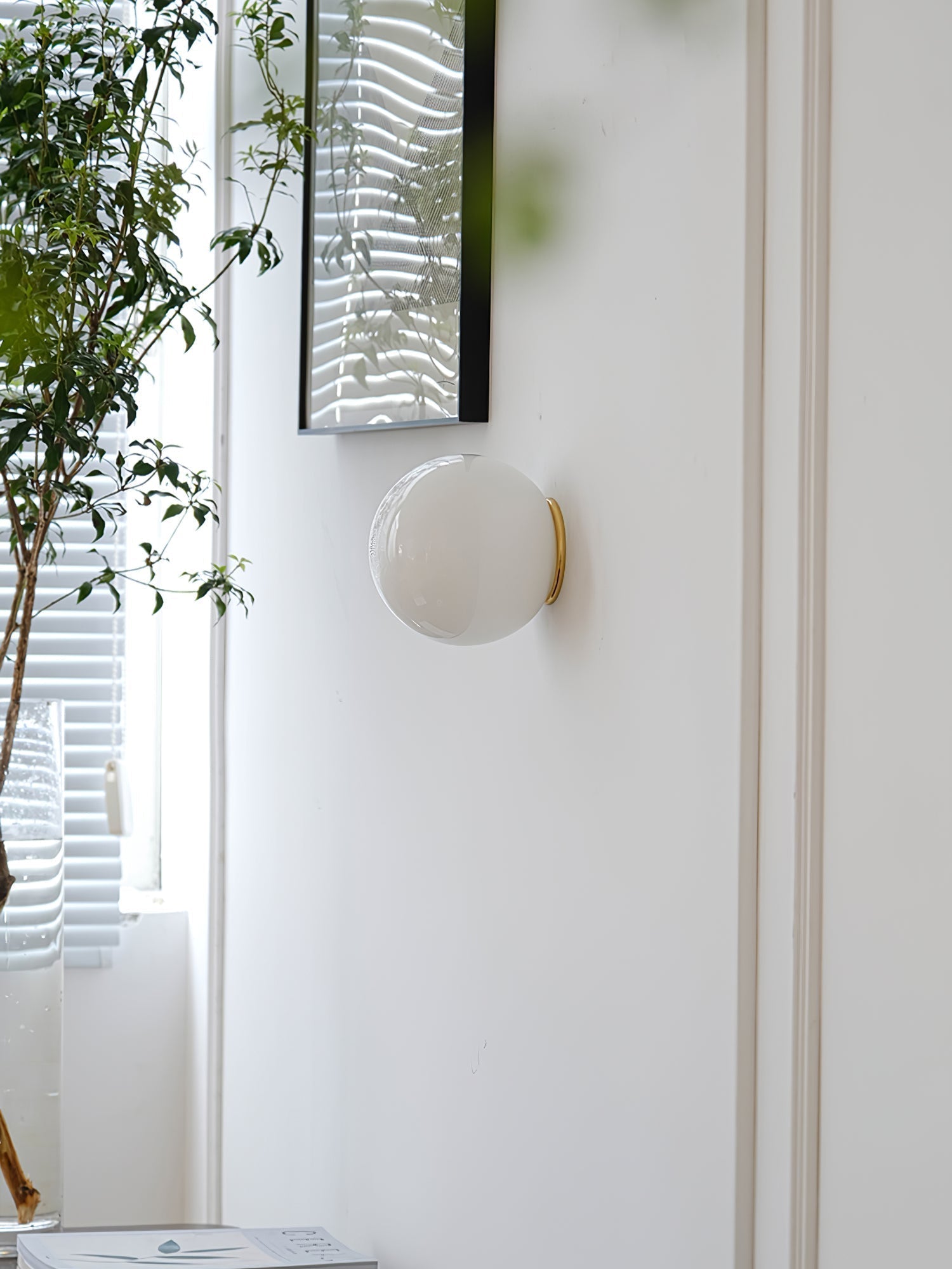 Glass Mini Orb Wall Lamp - Lamp Outdoor