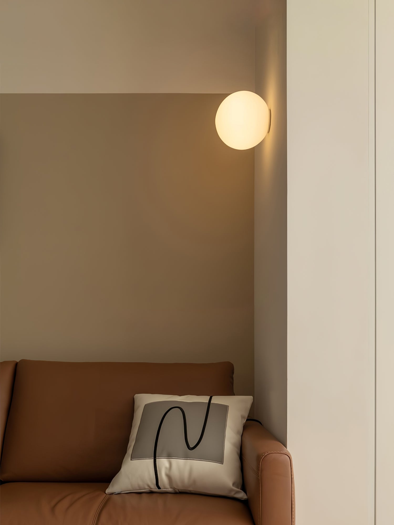 Glass Mini Orb Wall Lamp - Lamp Outdoor