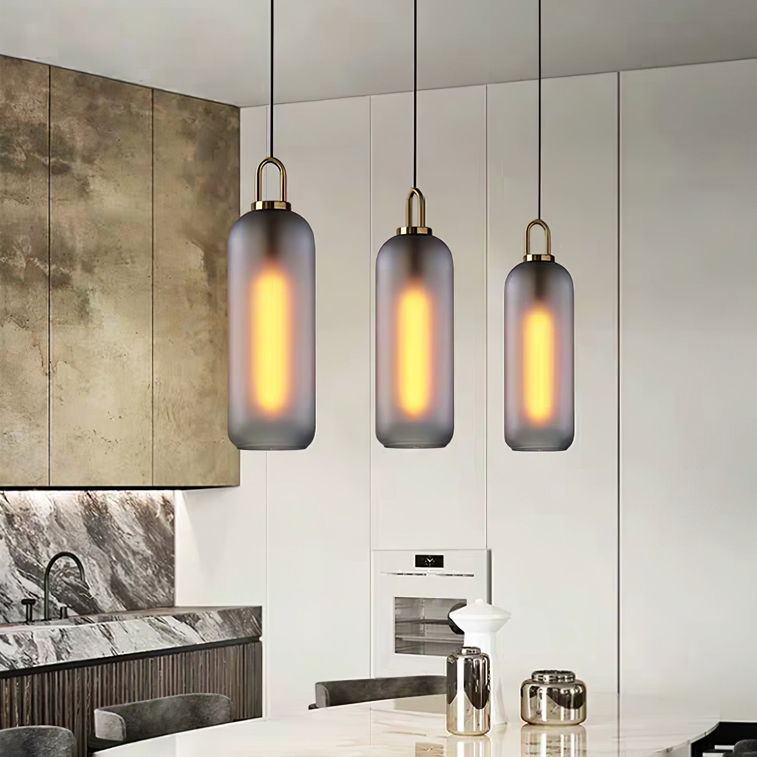 Pendulum Glass Pendant Lamp - Lamp Outdoor