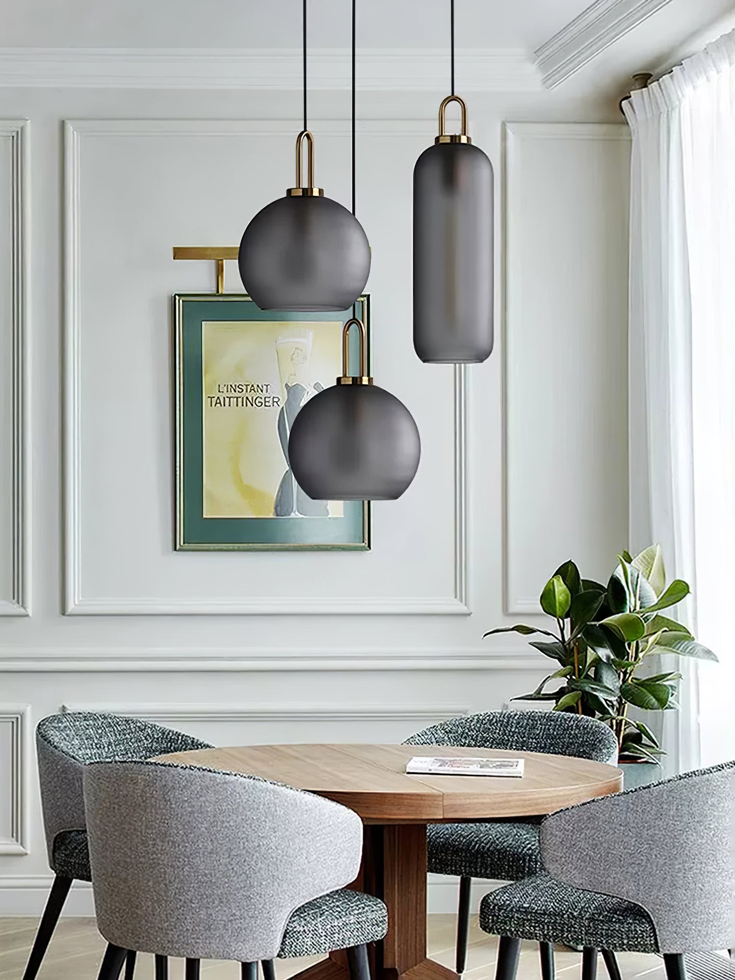 Pendulum Glass Pendant Lamp - Lamp Outdoor