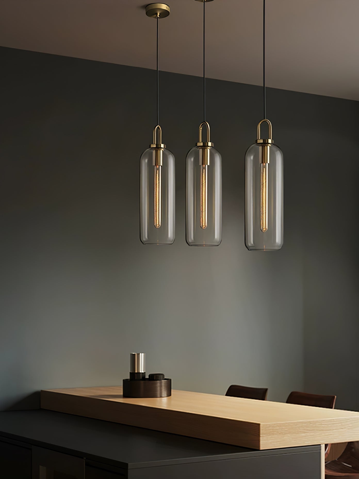 Pendulum Glass Pendant Lamp - Lamp Outdoor