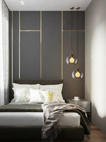 Pendulum Glass Pendant Lamp - Lamp Outdoor