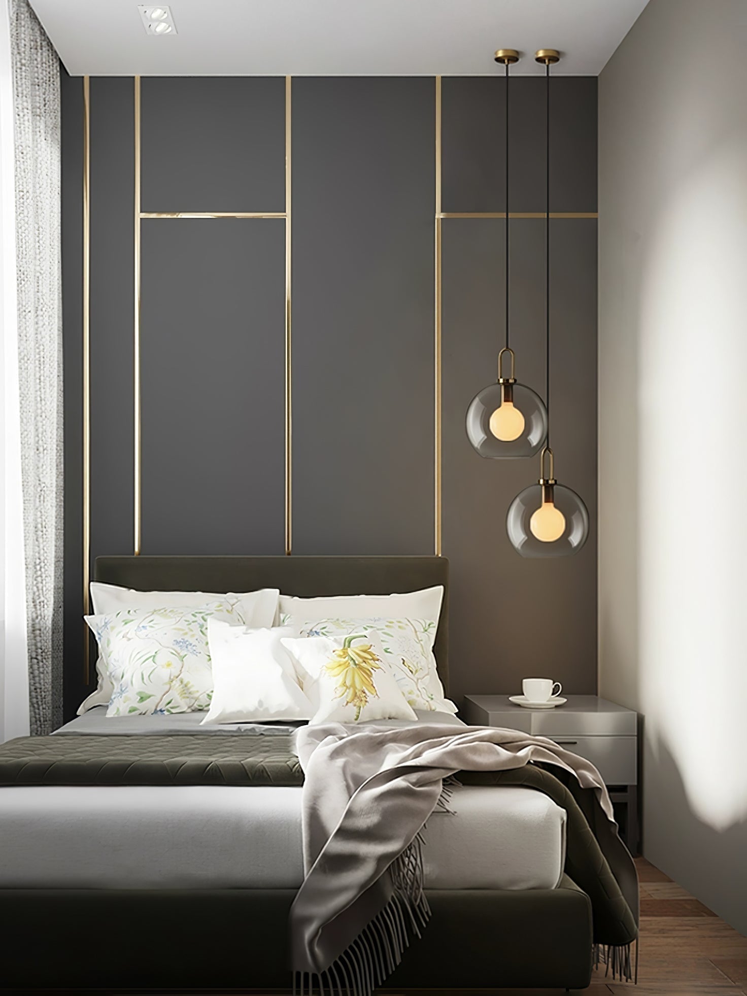 Pendulum Glass Pendant Lamp - Lamp Outdoor
