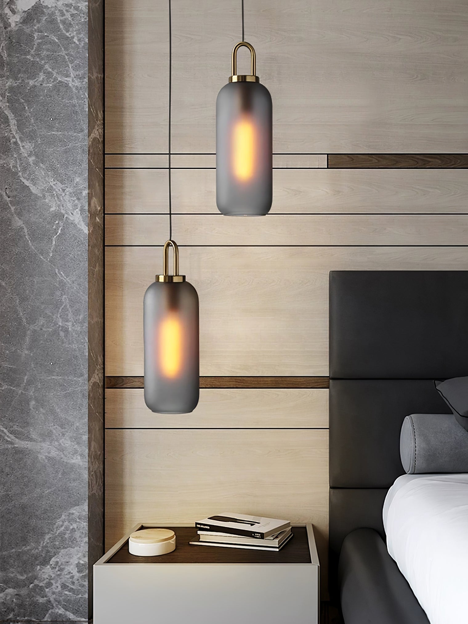 Pendulum Glass Pendant Lamp - Lamp Outdoor