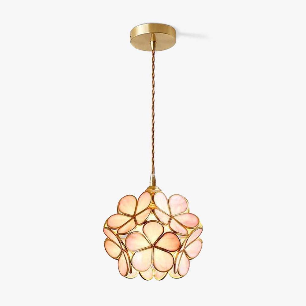 Glass Petal Pendant Light - Lamp Outdoor