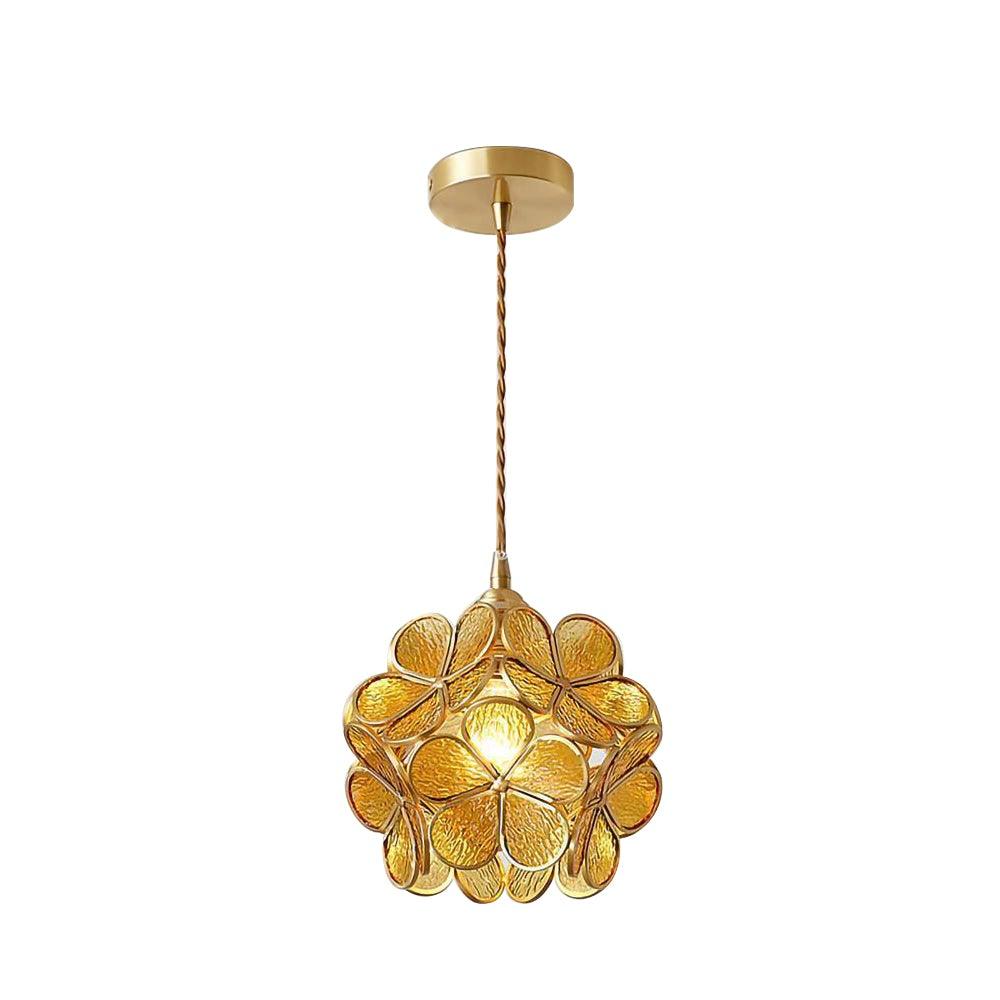 Glass Petal Pendant Light - Lamp Outdoor