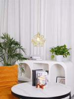 Glass Petal Pendant Light - Lamp Outdoor
