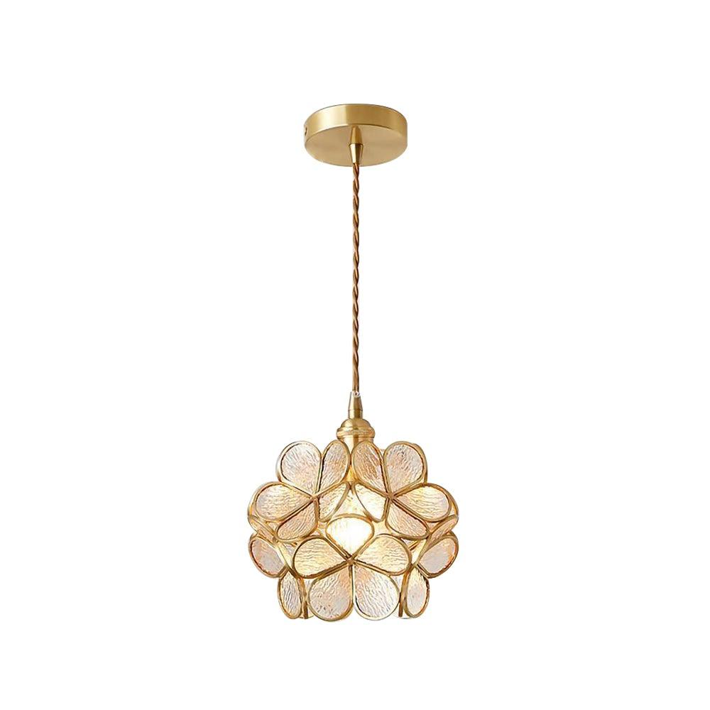 Glass Petal Pendant Light - Lamp Outdoor