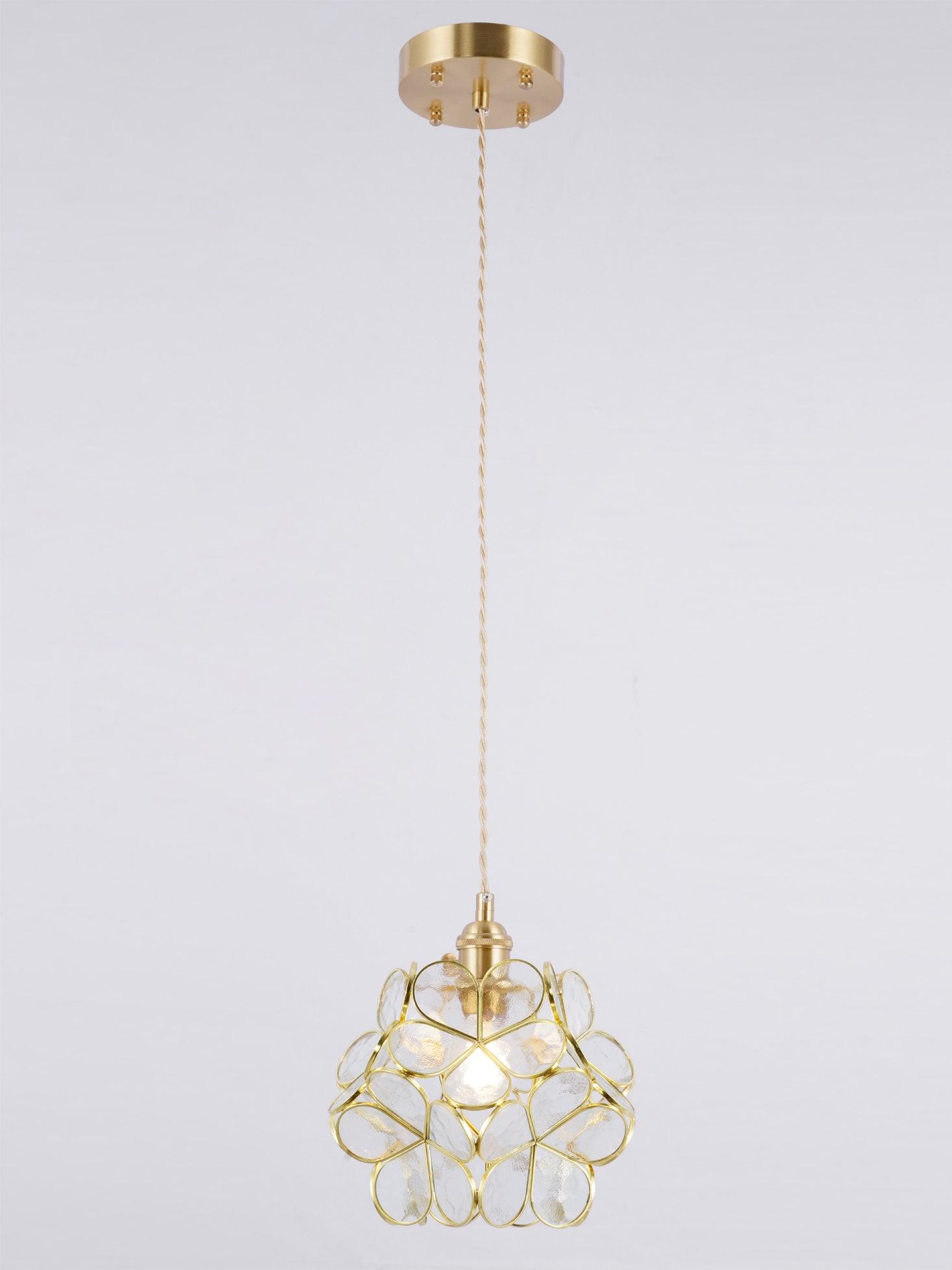Glass Petal Pendant Light - Lamp Outdoor