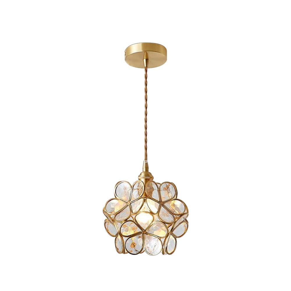 Glass Petal Pendant Light - Lamp Outdoor