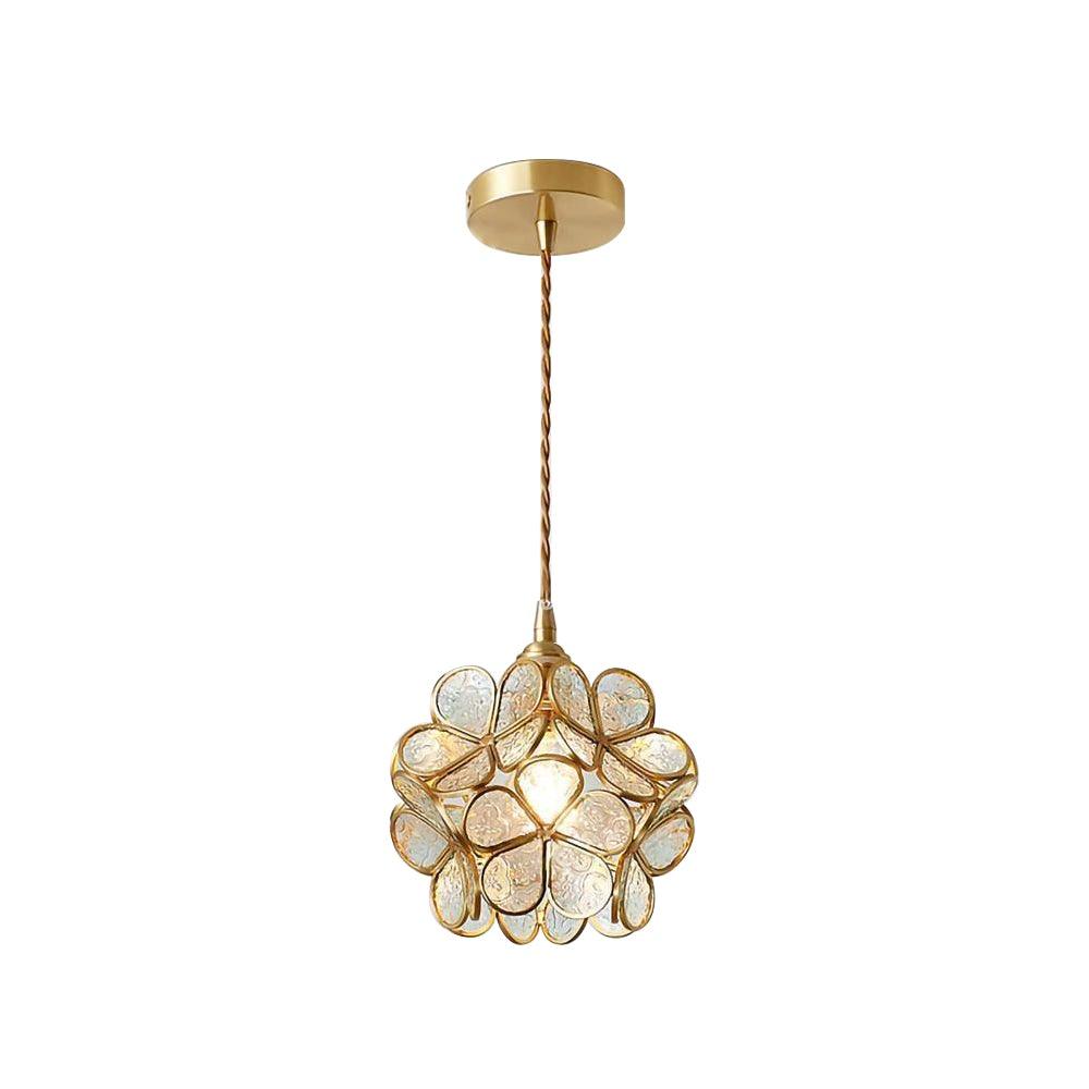 Glass Petal Pendant Light - Lamp Outdoor